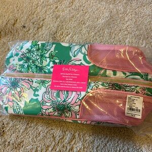 Lilly pulitzer shoe bag